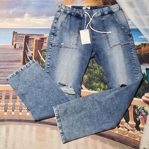 MuseLooks Distressed‎ Jeans Size XL NWT